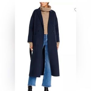 Anine Bing Dylan Maxi in Navy Blue